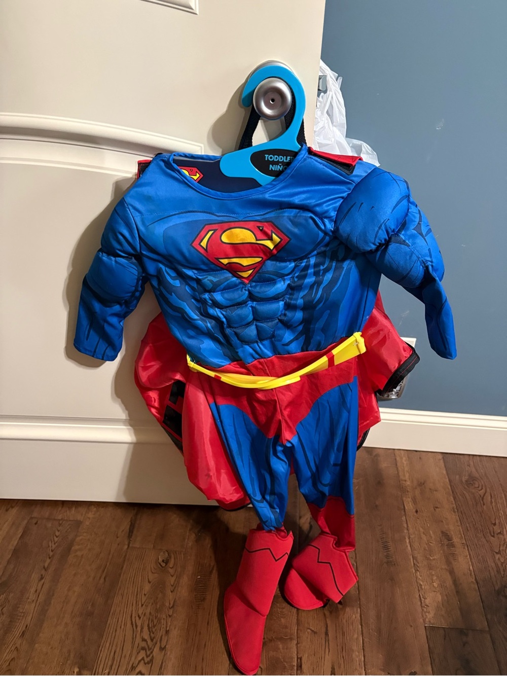 Rubie's Blue, Red & Yellow Superman Muscle Chest Kids Costume